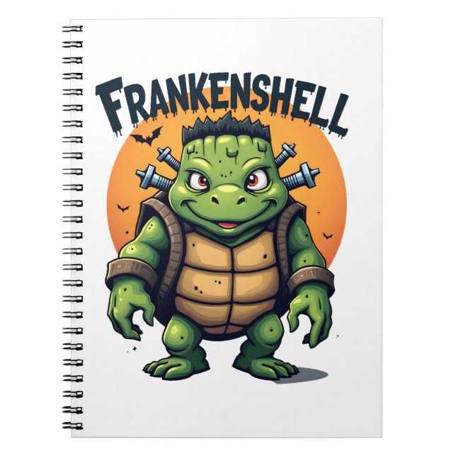 Frankenshell Turtle Notebook (Front)