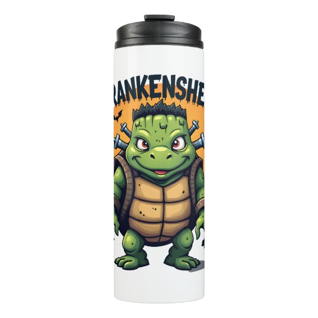 Frankenshell Turtle Thermal Tumbler (Front)