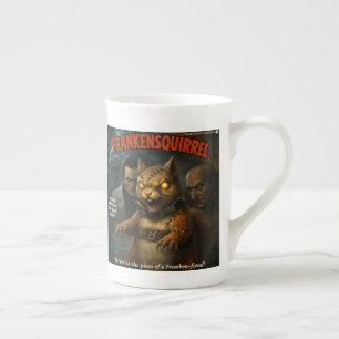 Frankensquirrel Bone China Mug