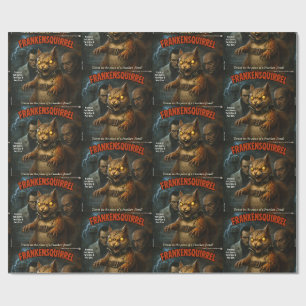 Frankensquirrel Wrapping Paper