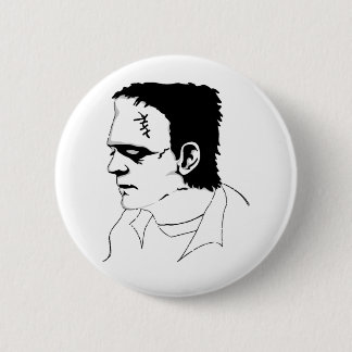 Frankenstein 6 Cm Round Badge