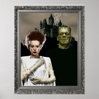 Frankenstein and his Bride Poster