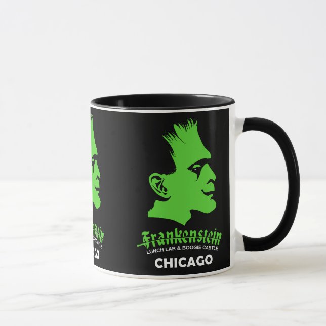 Frankenstein, Bar, Disco, Chicago, Illinois Mug (Right)