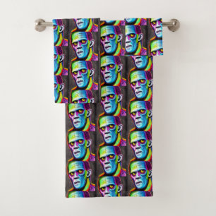 Frankenstein Bathroom Towel Set