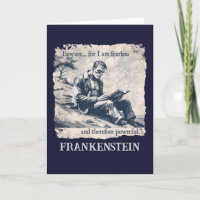 Frankenstein Card