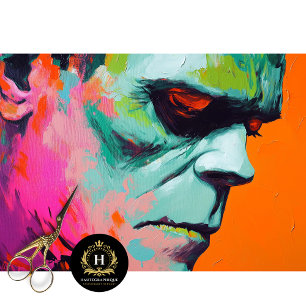 Frankenstein Decoupage  Tissue Paper