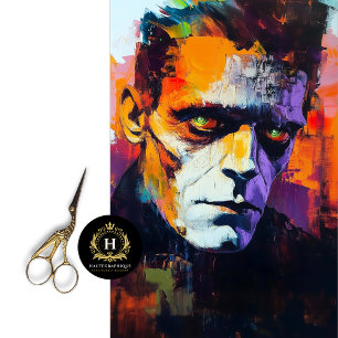 Frankenstein Decoupage  Tissue Paper