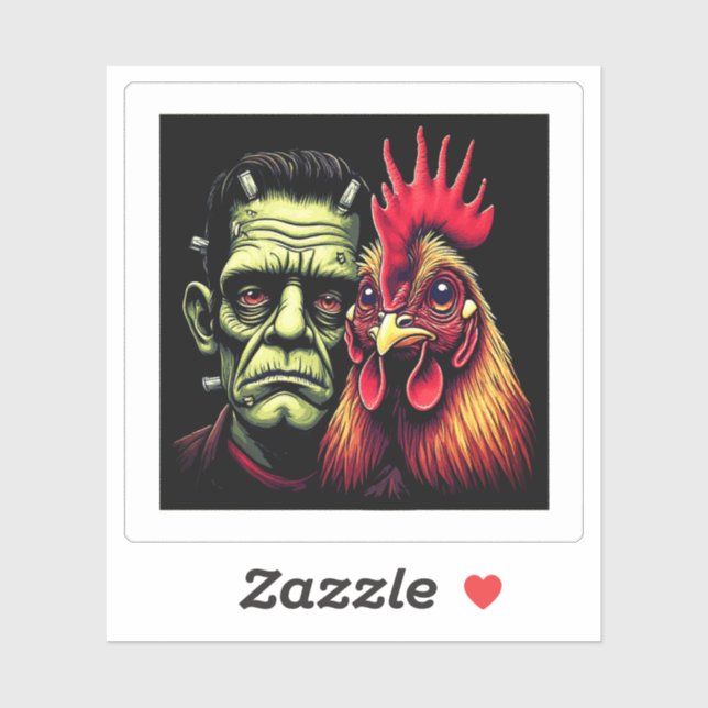 "Frankenstein & Earl" Chessy Chicken Vinyl (Sheet)