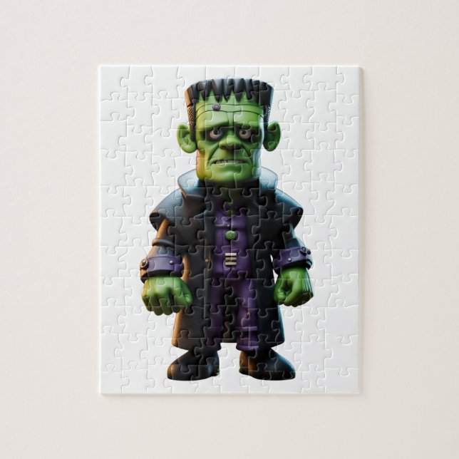Frankenstein Figure Jigsaw Puzzle (Vertical)