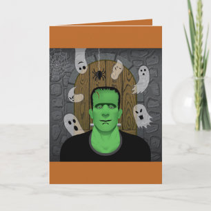 Frankenstein & Ghosts Card