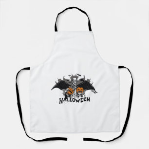 Frankenstein Halloween Apron