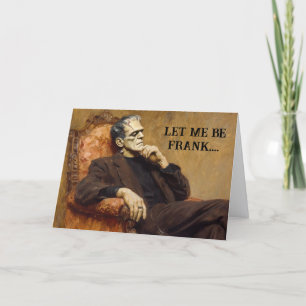 Frankenstein Halloween Card