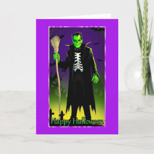 Frankenstein Halloween Card