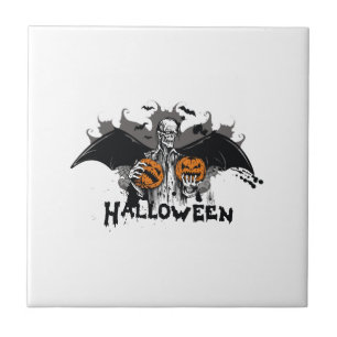 Frankenstein Halloween Ceramic Tile