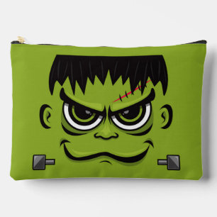 Frankenstein Halloween Face Accessory Pouch