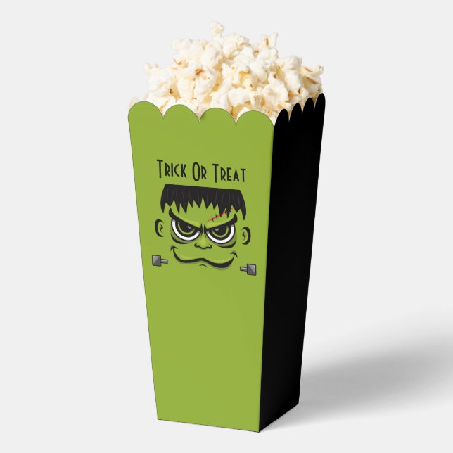 Frankenstein Halloween Face Favour Box (Popped)