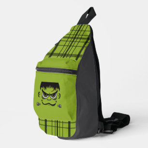 Frankenstein Halloween Face Sling Bag