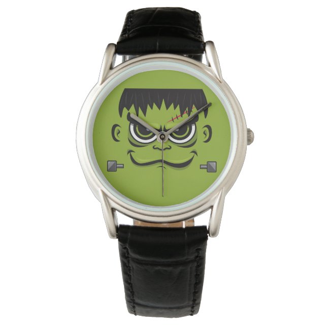 Frankenstein Halloween Face Watch (Front)