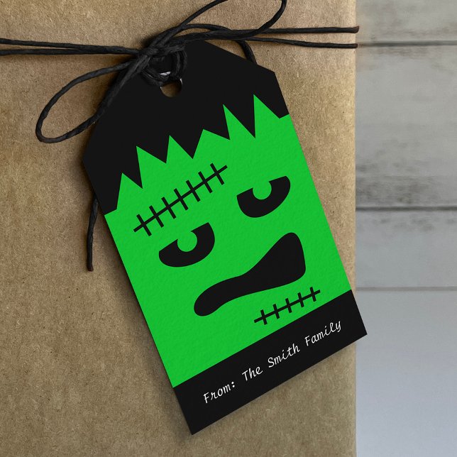 Frankenstein Halloween Gift Tags (Creator Uploaded)