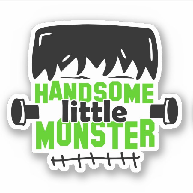 Frankenstein Handsome Little Monster | Halloween (Front)