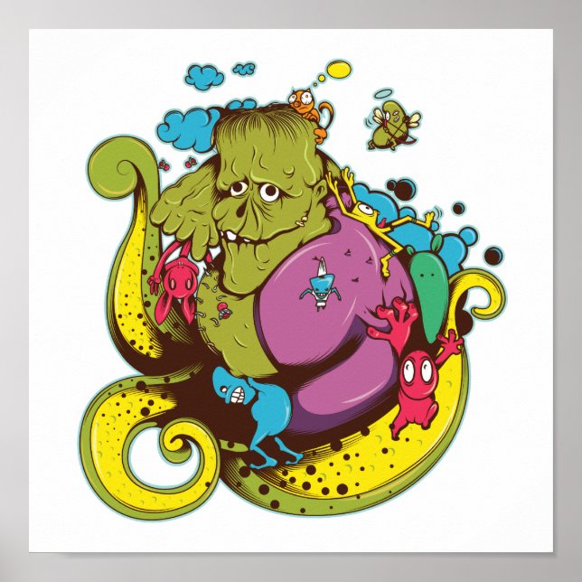 frankenstein heaven in hell poster (Front)