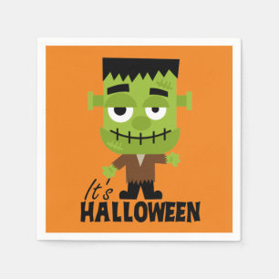 Frankenstein It's Halloween Napkin