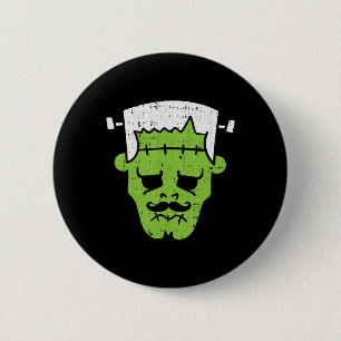 Frankenstein Lazy Halloween Costume Horror Movie M 6 Cm Round Badge
