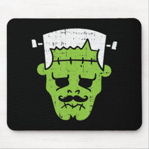 Frankenstein Lazy Halloween Costume Horror Movie M Mouse Pad