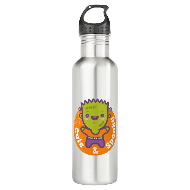 Frankenstein Monster 710 Ml Water Bottle (Front)