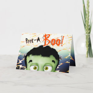 Frankenstein Monster Funny Kids Birthday Card