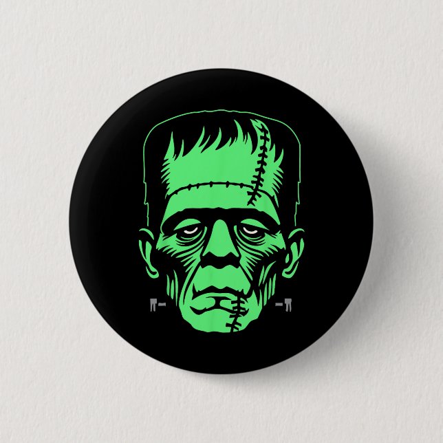 Frankenstein Monster Halloween Costume  6 Cm Round Badge (Front)