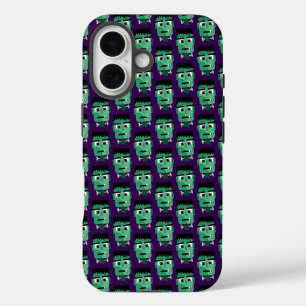 Frankenstein Monster Illustration iPhone 16 Case