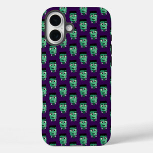 Frankenstein Monster Illustration iPhone 16 Plus Case