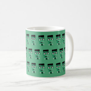 Frankenstein Monster Illustration Coffee Mug