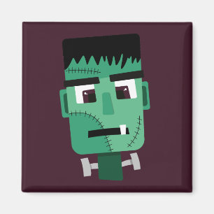 Frankenstein Monster Illustration Magnet