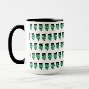 Frankenstein Monster Illustration Mug