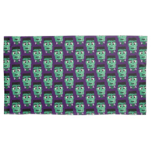 Frankenstein Monster Illustration Pillowcase