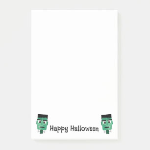 Frankenstein Monster Illustration Post-it Notes