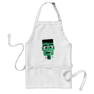 Frankenstein Monster Illustration Standard Apron