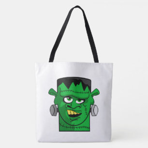 Frankenstein Monster Tote Bag