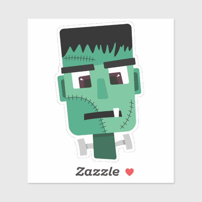 Frankenstein Monster's Head (Sheet)