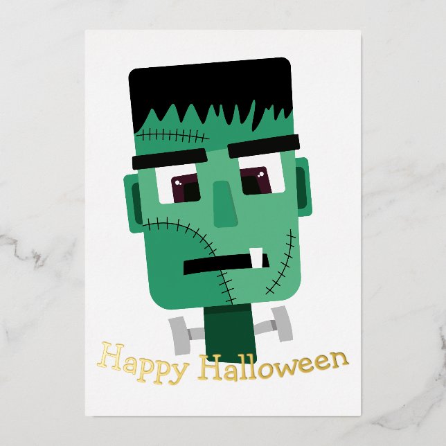 Frankenstein Monster's Head (Front)