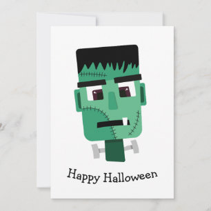 Frankenstein Monster's Head Advice Card