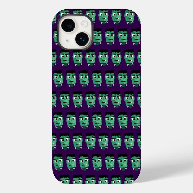 Frankenstein Monster's Head Case-Mate iPhone Case (Back)