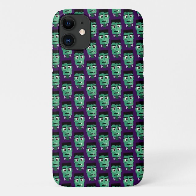 Frankenstein Monster's Head Case-Mate iPhone Case (Back)