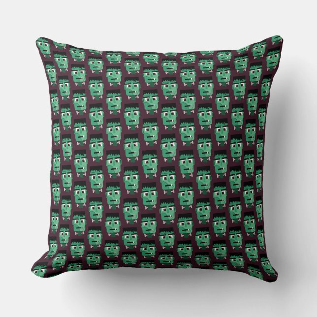 Frankenstein Monster's Head Cushion (Front)