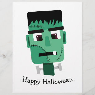 Frankenstein Monster's Head Flyer