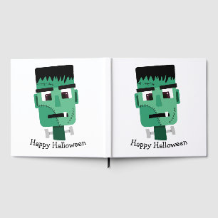 Frankenstein Monster's Head Guest Book