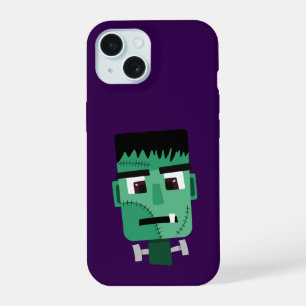 Frankenstein Monster's Head iPhone 15 Case
