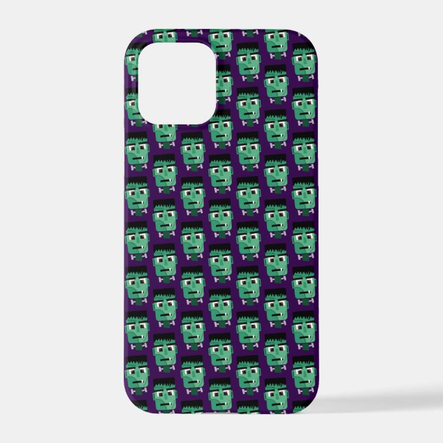 Frankenstein Monster's Head iPhone Case (Back)
